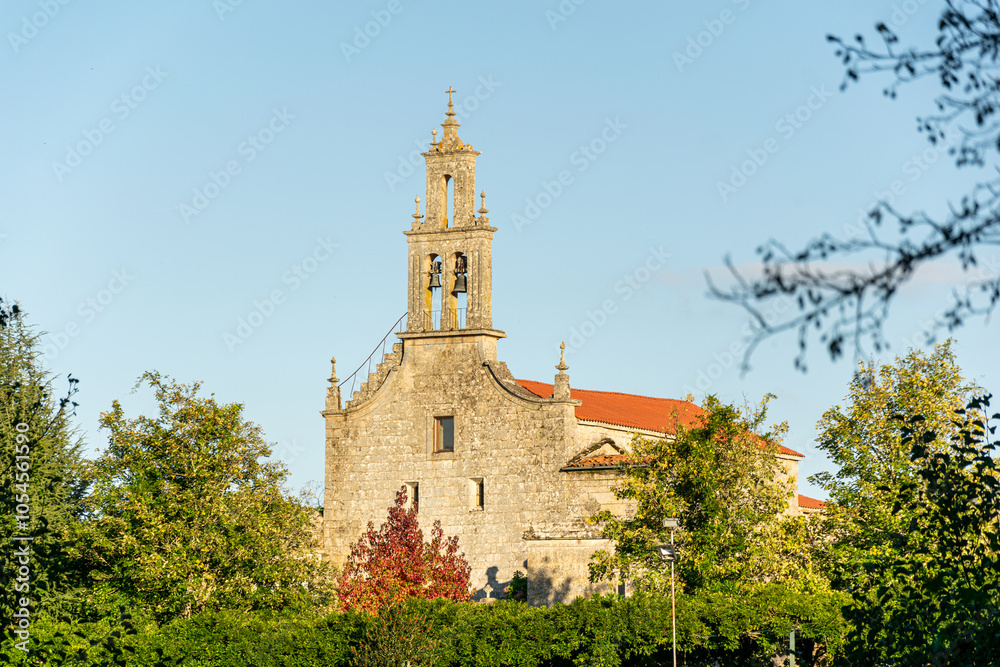 Church of Santa Maria in the medieval village of Allariz. Ourense province, Galicia. Spain Church of Santa Maria in the medieval village of Allariz. Ourense province, Galicia. Spain