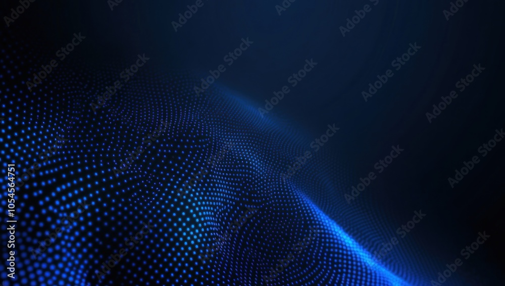Abstract Blue Digital Background Abstract Blue Digital Background