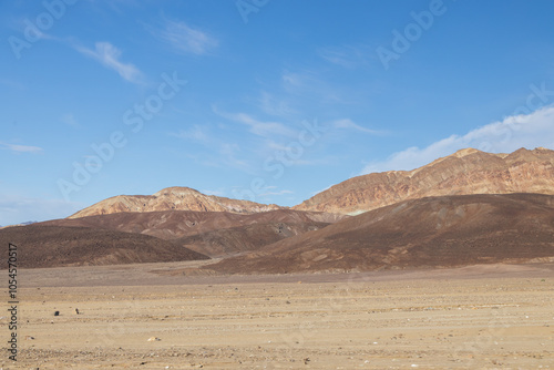 Rock formations in the desert