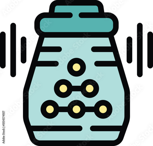 This icon features a smart speaker with sound waves emanating from it, symbolizing its listening and voice activated capabilities