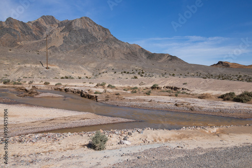 Stream through the desert