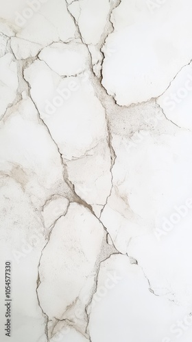 Elegant White Marble Texture with Veins