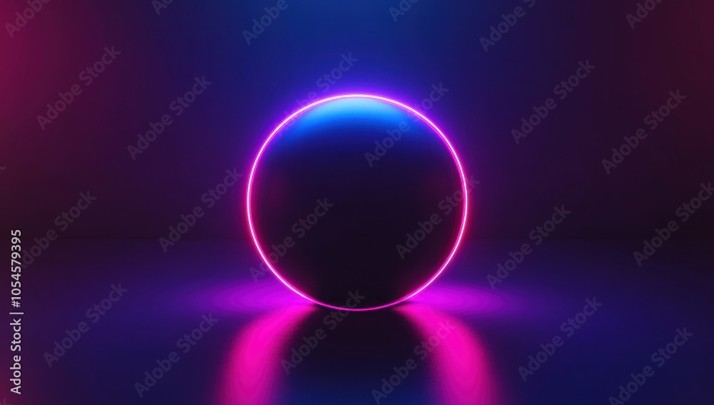Neon Circle Sphere Neon Circle Sphere