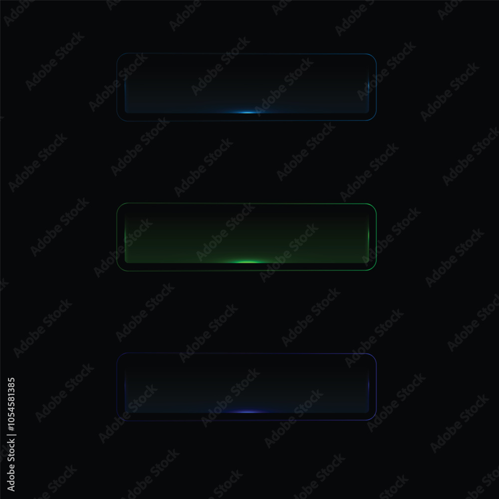 Glossy web button square roud edge Glossy web button square roud edge