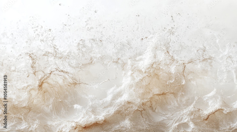 A gentle abstract background featuring soft waves and textures in light beige and white tones, ideal for copy space