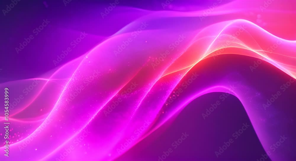 Luminous wave of particles is flowing in a digital space creating an abstract and futuristic background ideal for finance and technology concepts 4K Luminous wave of particles is flowing in a digital space creating an abstract and futuristic background ideal for finance and technology concepts 4K