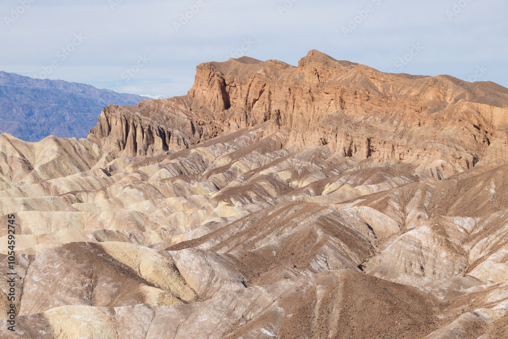 Fototapeta premium View from Zabriskie Point in Death Valley National Park, California