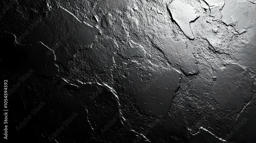 Textured Gray Background: A textured gray background with a grainy surface, suitable for a variety of design applications.  -