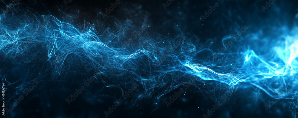 Blue light currents swirl in dark space, creating a captivating, futuristic wallpaper. Perfect for tech and science visuals, adding energy and mystery to any design background. Blue light currents swirl in dark space, creating a captivating, futuristic wallpaper. Perfect for tech and science visuals, adding energy and mystery to any design background.