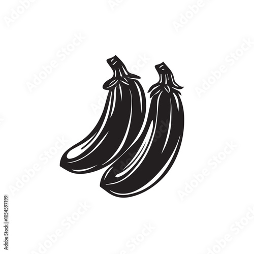 Zucchini in cartoon, doodle style . Image for t-shirt, web, mobile apps and ui. Isolated 2d vector illustration in logo, icon, sketch style, Eps 10, black and white. AI Generative