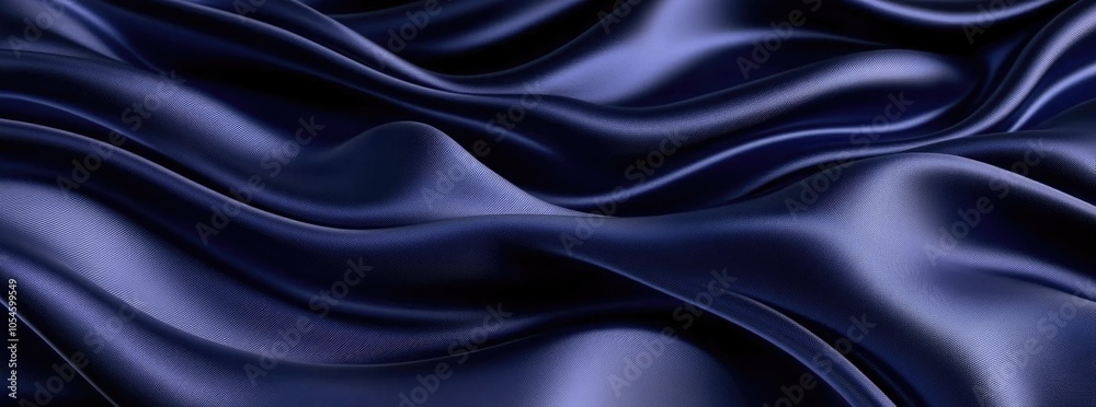 Smooth, flowing dark fabric showcasing elegant texture and depth. Smooth, flowing dark fabric showcasing elegant texture and depth.
