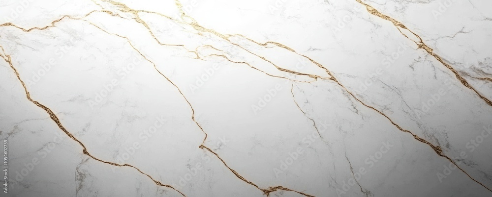A smooth marble surface with elegant gold veining, ideal for design and decoration. A smooth marble surface with elegant gold veining, ideal for design and decoration.