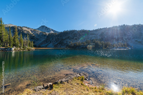 Lakes And Mountains And Sunshine photo