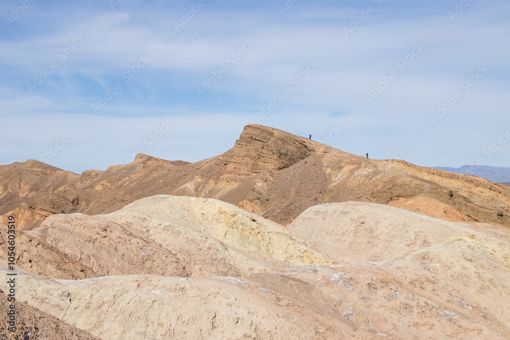 Rock formations at Zabriskie Point in Death Valley National Park, California Rock formations at Zabriskie Point in Death Valley National Park, California