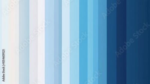 A blue gradient background featuring vertical stripes in various shades, transitioning from light to dark blue