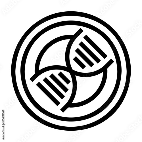 genetic Line Icon