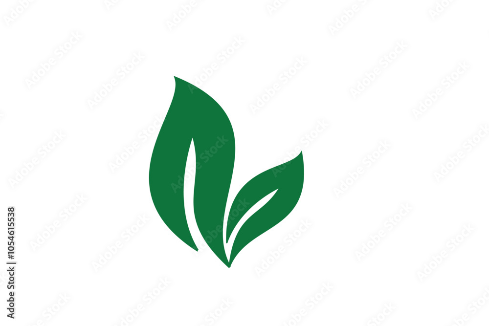 Leaf icon vector logo template ,eco leaf design Leaf icon vector logo template ,eco leaf design