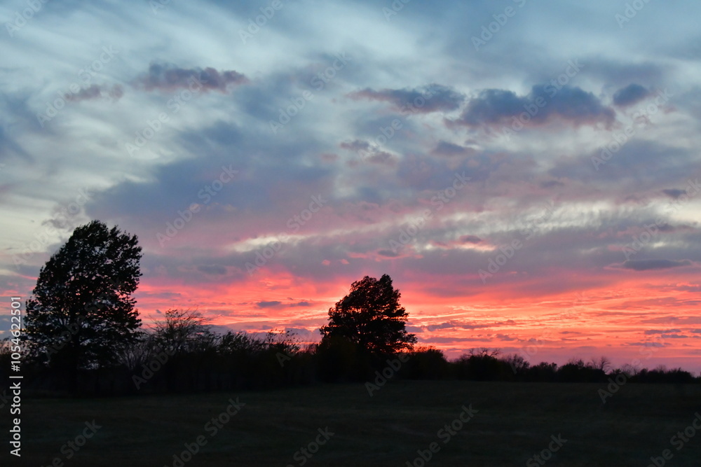 Obraz premium Pink Sunset