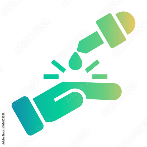 acid spill Gradient icon