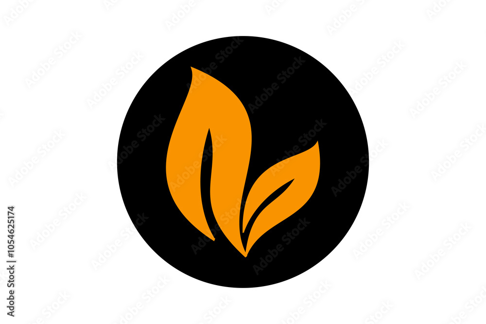 Autumn Leaf icon vector logo template ,eco leaf design Autumn Leaf icon vector logo template ,eco leaf design