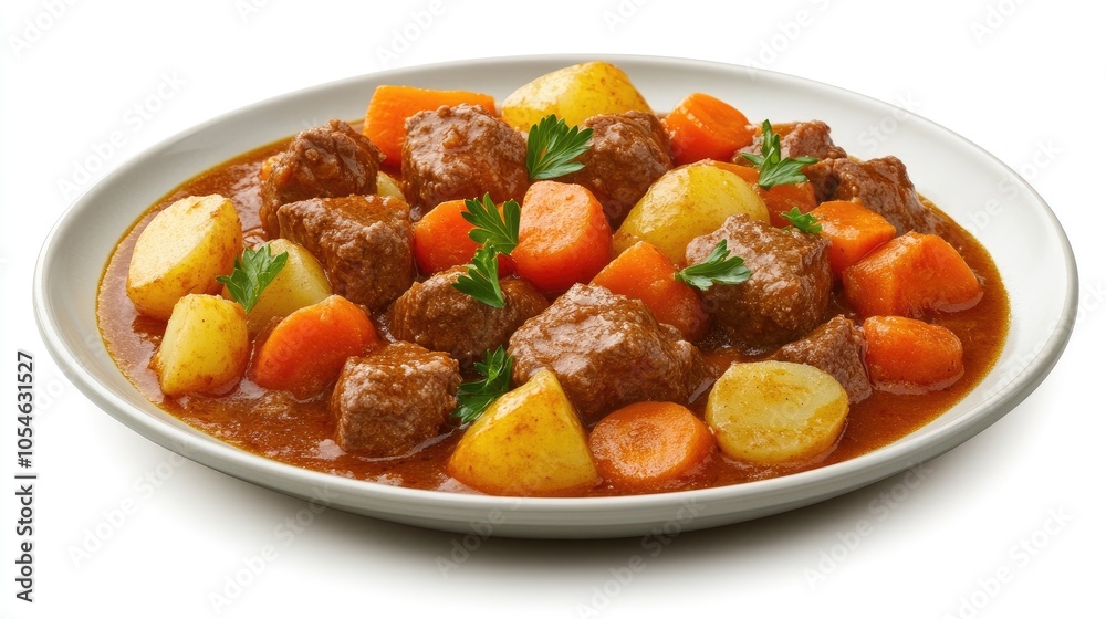 Hearty Beef Stew with Carrots and Potatoes Hearty Beef Stew with Carrots and Potatoes