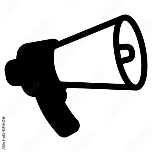 megaphone for marketing icon