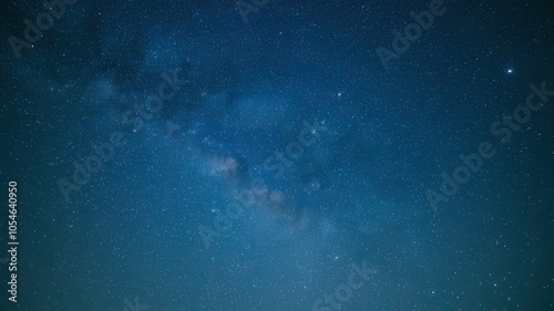 Stunning view of the Milky Way galaxy in a clear night sky.