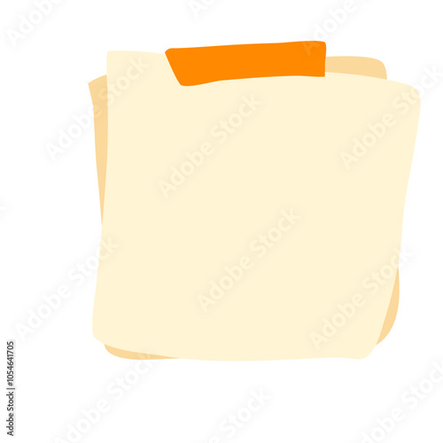 Post note paper sticker