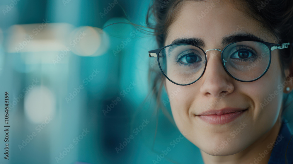 A cheerful customer support agent assists a client while using a laptop in a bright office space. A cheerful customer support agent assists a client while using a laptop in a bright office space.