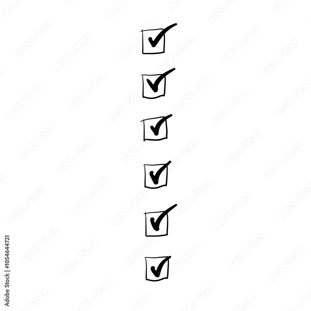 Square cell checklist Square cell checklist