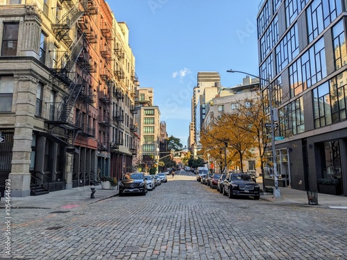 Photography Tribeca on a Fall morning, New York, NY - October 2024