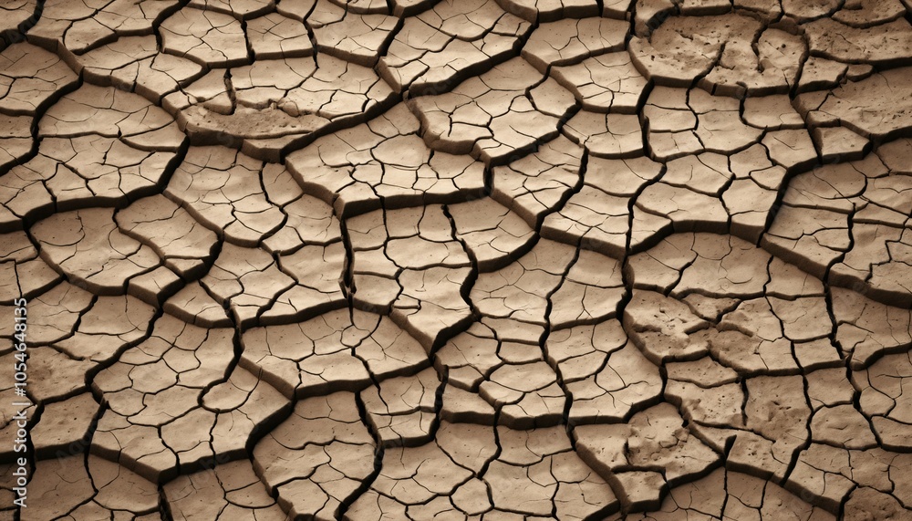 3D cracked mud grunge with deep fissures, dried-out soil textures, and shadowed cracks in earthy brown tones for a rugged effect 3D cracked mud grunge with deep fissures, dried-out soil textures, and shadowed cracks in earthy brown tones for a rugged effect