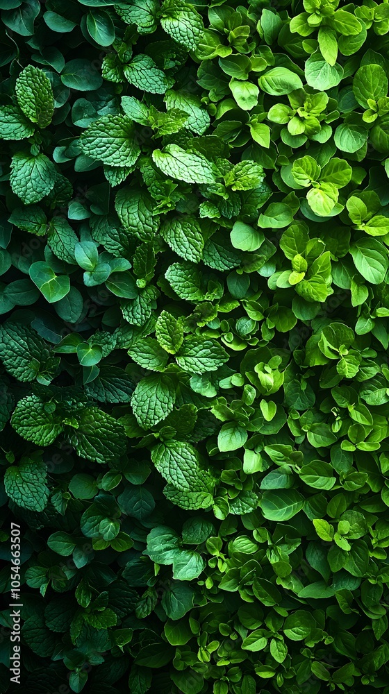 A vibrant arrangement of various green herbs including mint and oregano, creating a lush, textured backdrop. The rich shades of green evoke a fresh and natural aesthetic. A vibrant arrangement of various green herbs including mint and oregano, creating a lush, textured backdrop. The rich shades of green evoke a fresh and natural aesthetic.