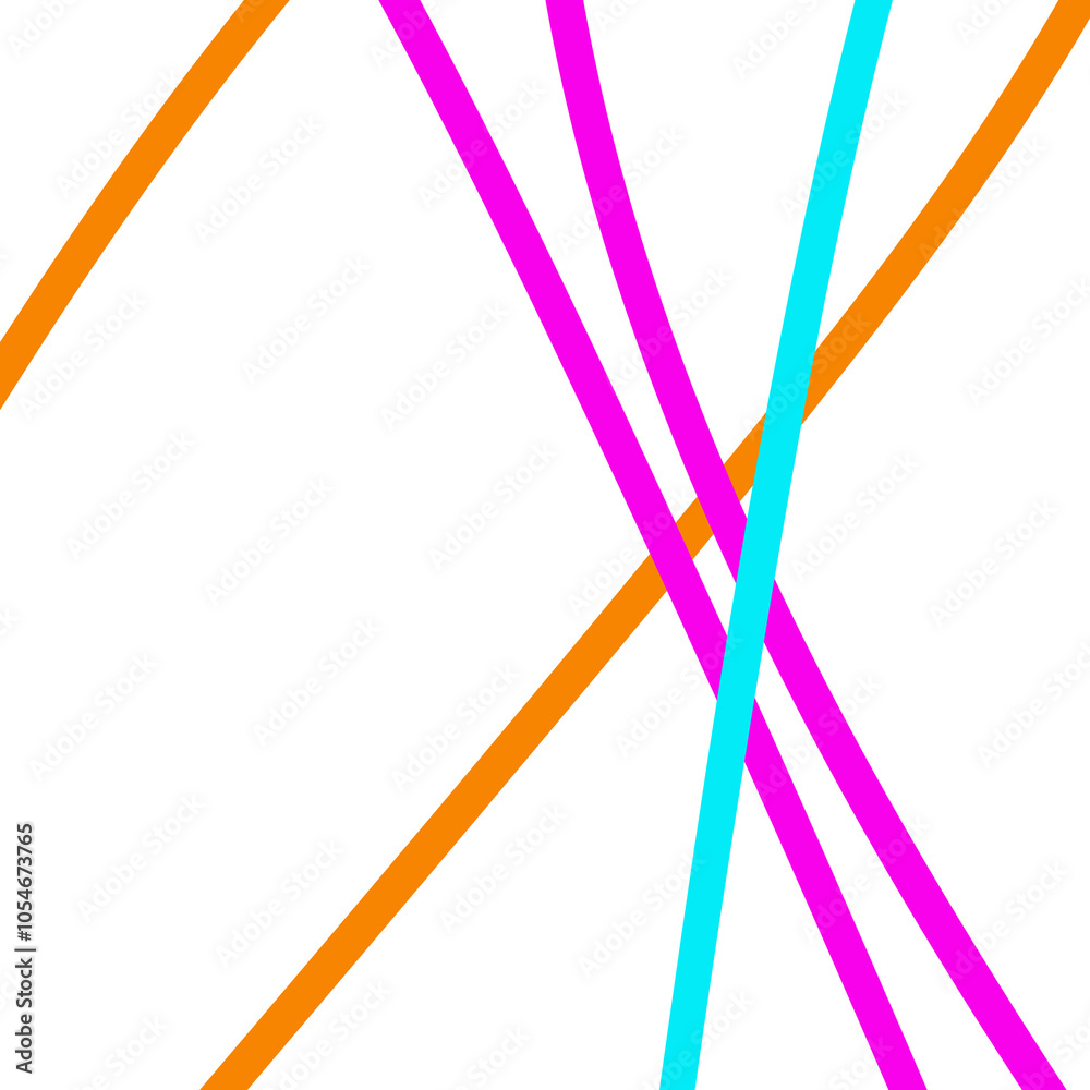 Colorful Abstract Lines Graphic Design