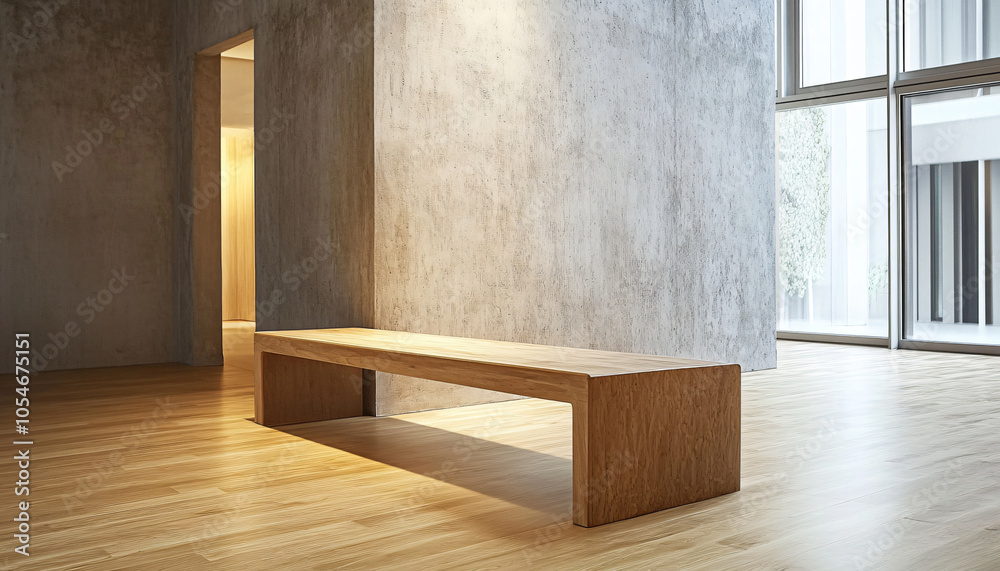 Minimalist and unique interior design in the house