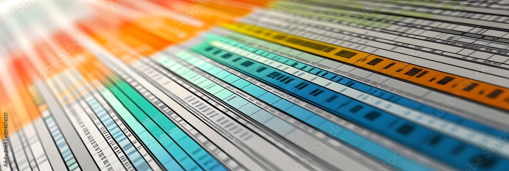 A zoomed-in view of a detailed spreadsheet with highlighted cells and numbers in clear focus A zoomed-in view of a detailed spreadsheet with highlighted cells and numbers in clear focus