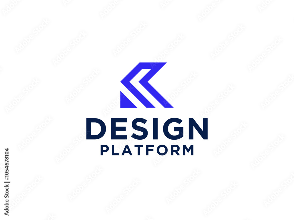 Initial Letter K Logo. Linear Ellipse Style with Line isolated on White Background. Usable for Business and Technology Logos. Initial Letter K Logo. Linear Ellipse Style with Line isolated on White Background. Usable for Business and Technology Logos.