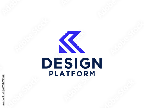 Free Download Initial Letter K Logo. Linear Ellipse Style with Line isolated on White Background. Usable for Business and Technology Logos. - GFXLoad