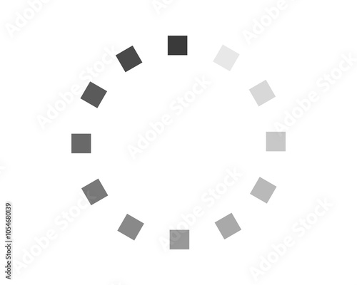 Loading bar status icon. Vector illustration. Vector loaded icons. Download progress. Donload or Upload.