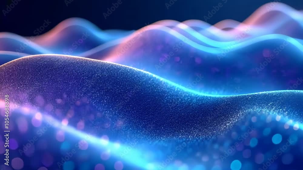 Abstract Digital Landscape