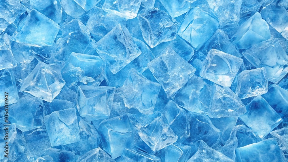 Seamless crystal blue ice water surface repeating tile Seamless crystal blue ice water surface repeating tile