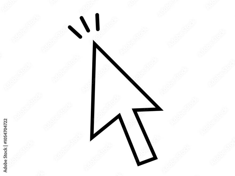 マウスカーソル（マウスポインター）のアイコ