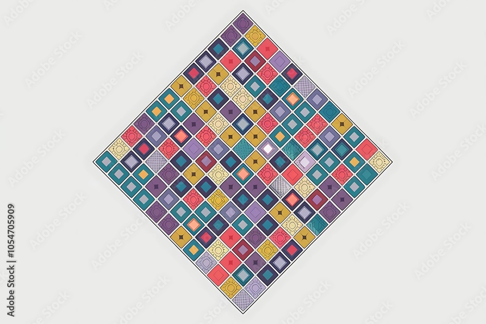 set of four squares set of four squares