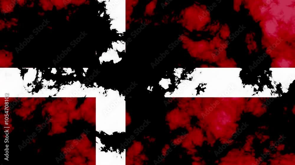 DENMARK FLAG BACKGROUND ANIMATION DENMARK FLAG BACKGROUND ANIMATION