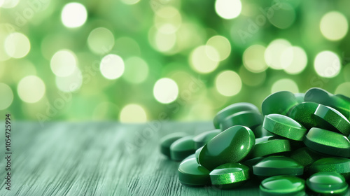 Symbolizing Spirulina: Enhancing Immunity and Maintaining Strong Health photo