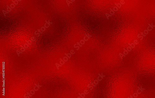 Fototapeta Naklejka Na Ścianę i Meble -  
Red foil with frosted glass effect texture background, shiny and glossy glitter background for fabric. Red foil texture glass effect background with light.