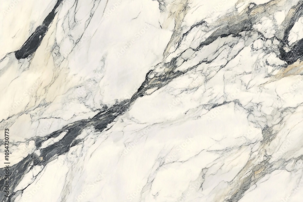 Obraz premium White Marble Texture: Elegant Veined Background