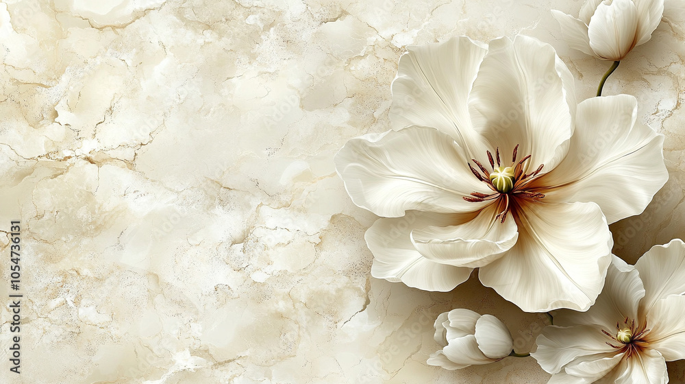 tranquil greige pastel-colored tulip texture showcases soft, soothing hues, symbolizing peace, purity, and new beginnings, inviting a sense of calm and reflection in any setting