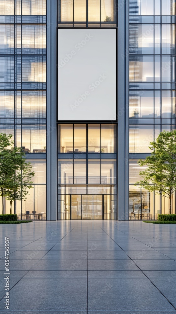 A modern building entrance featuring large glass windows, minimalistic design, and surrounding greenery, creating an inviting atmosphere. A modern building entrance featuring large glass windows, minimalistic design, and surrounding greenery, creating an inviting atmosphere.