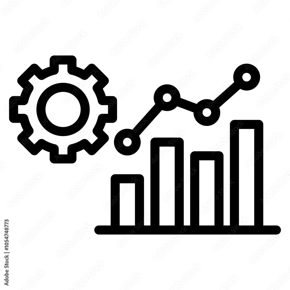 Growing graph icon. Growth chart icon. Growing bar graph Growing graph icon. Growth chart icon. Growing bar graph
